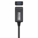 Kabel z rozgałęźnikiem USB Aisens A105-0525 Czarny 5 m (1 Sztuk)