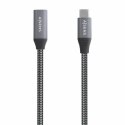 Kabel z rozgałęźnikiem USB Aisens A107-0761 Szary 1,5 m (1 Sztuk)