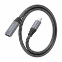 Kabel z rozgałęźnikiem USB Aisens A107-0761 Szary 1,5 m (1 Sztuk)