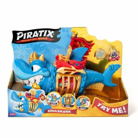 Playset Magicbox Piratix 21,3 x 29,7 x 1,6 cm Rekin