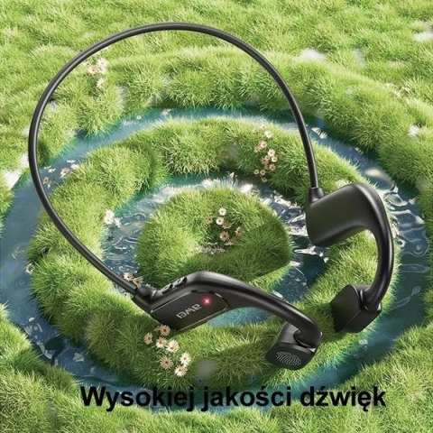 AWEI słuchawki przewodnictwo powietrzneA897BL czarny/black Air Conduction