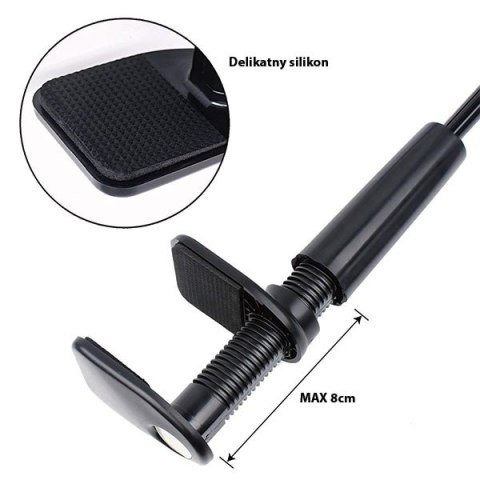 AWEI uchwyt biurkowy X3 4"-10,5" czarny/black długie ramię