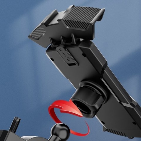 AWEI uchwyt rowerowy X47do ramy czarny/black