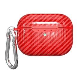 Beline AirPods Carbon Cover Air Pods 3 czerwony /red