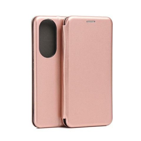 Beline Etui Book Magnetic Honor 90 różowo złoty/rose gold