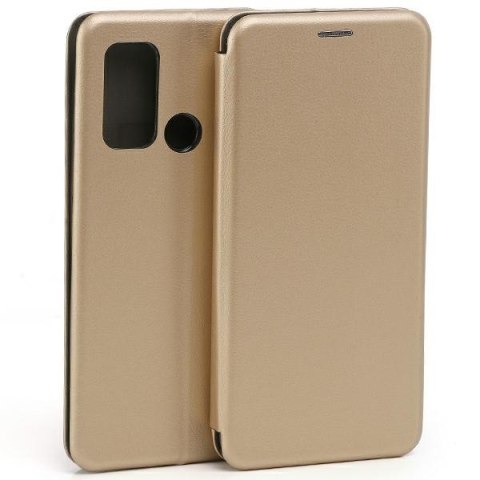 Beline Etui Book Magnetic Moto G60 złoty/gold