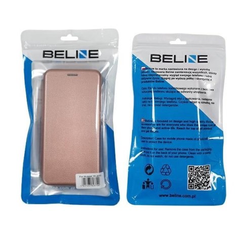 Beline Etui Book Magnetic Oppo Reno4 Pro5G różowo złoty/rose gold