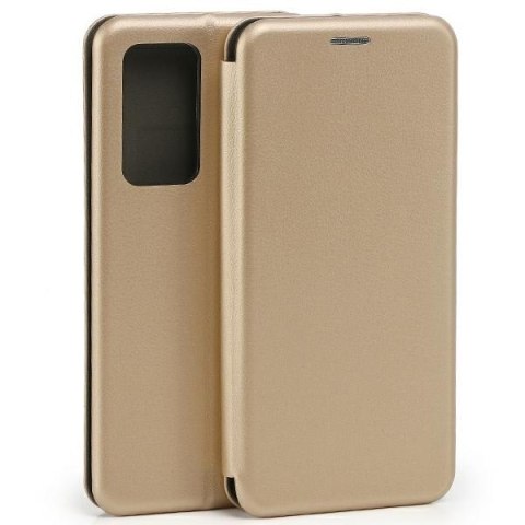 Beline Etui Book Magnetic Oppo Reno6 Pro złoty/gold