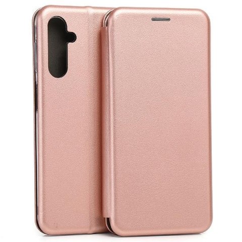 Beline Etui Book Magnetic Samsung M34 5GM346 różowo-złoty/rosegold
