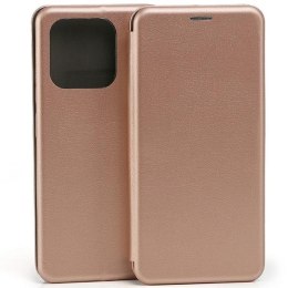 Beline Etui Book Magnetic Xiaomi 12Cróżowo-złoty/rose gold