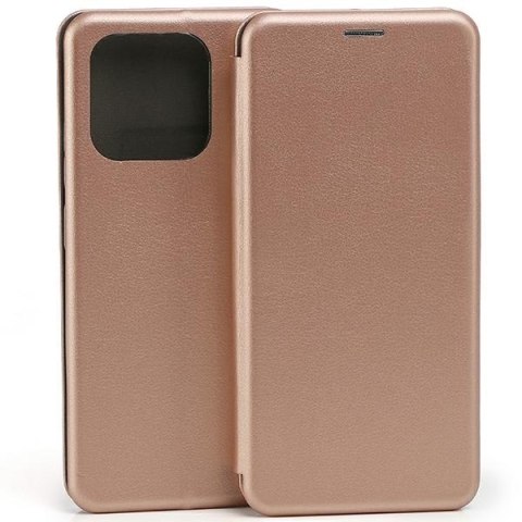 Beline Etui Book Magnetic Xiaomi 12Cróżowo-złoty/rose gold