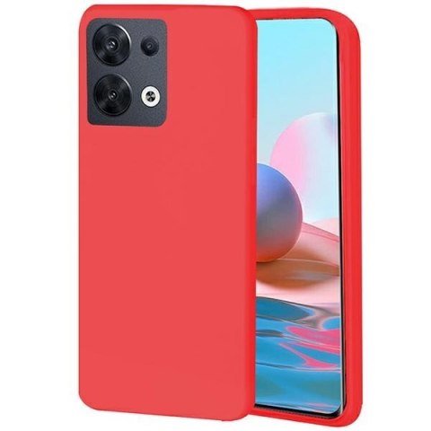 Beline Etui Candy Oppo Reno 8czerwony/red