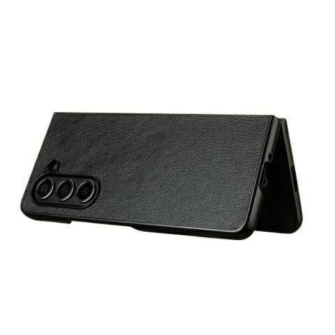 Beline Etui Leather Case Sam Z Fold 6czarny/black