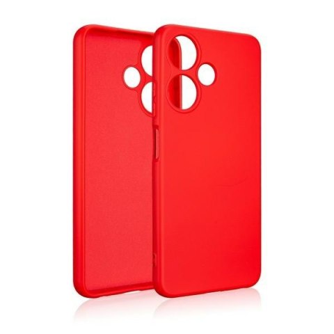 Beline Etui Silicone Infinix Hot 30Iczerwony/red