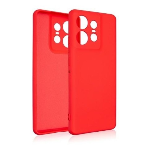 Beline Etui Silicone Motorola Edge 50Pro czerwony/red