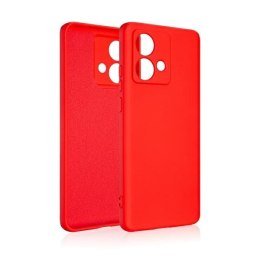 Beline Etui Silicone Motorola Moto Edge40 Neo czerwone /red