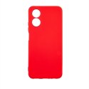 Beline Etui Silicone Oppo A17czerwony/red