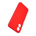 Beline Etui Silicone Oppo A17czerwony/red