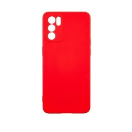 Beline Etui Silicone Oppo Reno 6 5Gczerwony /red