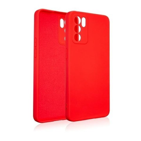 Beline Etui Silicone Oppo Reno 6 5Gczerwony /red