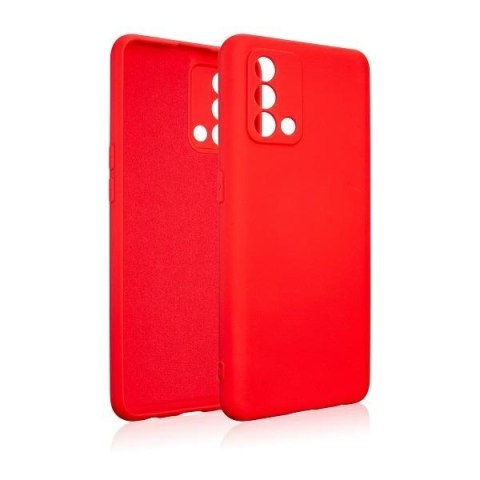 Beline Etui Silicone Oppo Reno 6 Liteczerwony /red