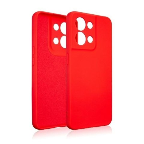 Beline Etui Silicone Oppo Reno 8 5Gczerwony /red