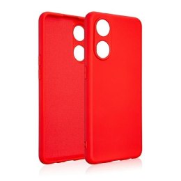 Beline Etui Silicone Oppo Reno 8Tczerwony /red