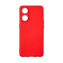 Beline Etui Silicone Oppo Reno 8Tczerwony /red