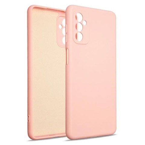 Beline Etui Silicone Samsung M52rózowo-złty/rose gold