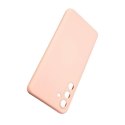 Beline Etui Silicone Samsung M55 M556różowo-złoty/rose gold