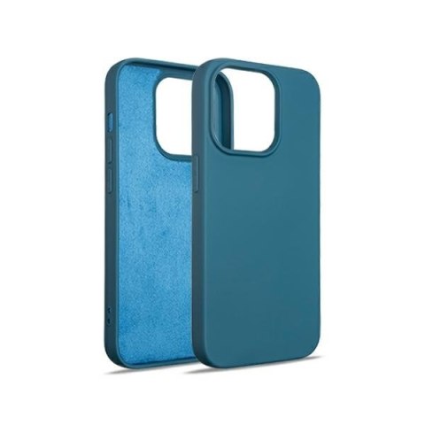 Beline Etui Silicone iPhone 14 Pro 6,1"niebieski/blue