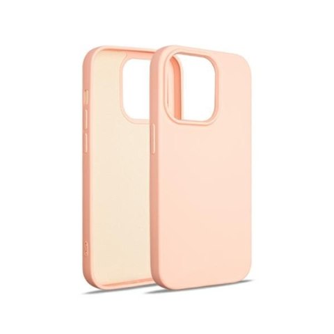 Beline Etui Silicone iPhone 15 Pro 6,1"różowo-złoty/rose gold