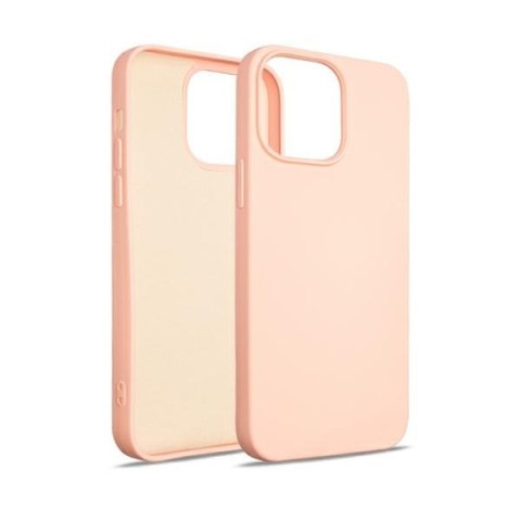 Beline Etui Silicone iPhone 15 Pro Max6,7" różowo-złoty/rose gold