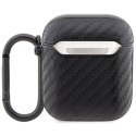 BMW BMA2WMPUCA2 AirPods 1/2 cover czarny/black Carbon Double Metal Logo