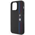 BMW BMHCP15L22PPMK iPhone 15 Pro 6.1" czarny/black Tricolor M Collection