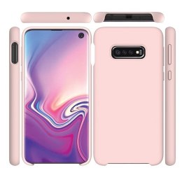 Beline Etui Silicone Samsung S20+ G985różowo-złoty/rose gold