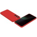 Beline Etui Silicone Samsung S23 S911czerwony/red