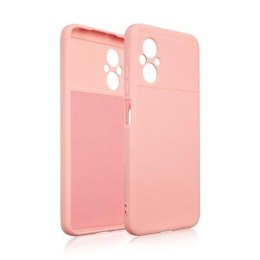 Beline Etui Silicone Xiaomi Poco M5różowo-złoty/rose gold