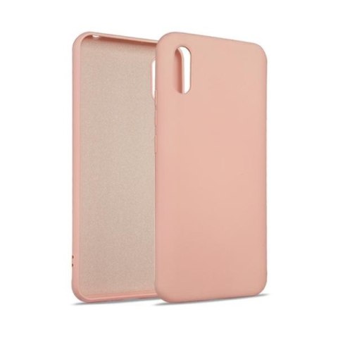 Beline Etui Silicone Xiaomi Redmi 9Aróżowo-złoty/rose gold