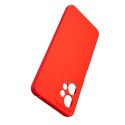 Beline Etui Silicone Xiaomi Redmi Note12 4G czerwony /red