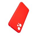 Beline Etui Silicone Xiaomi Redmi Note12 5G / Poco X5 5G czerwony /red