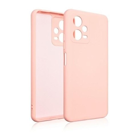Beline Etui Silicone Xiaomi Redmi Note12 5G / Poco X5 5G różowo-złoty /rose gold