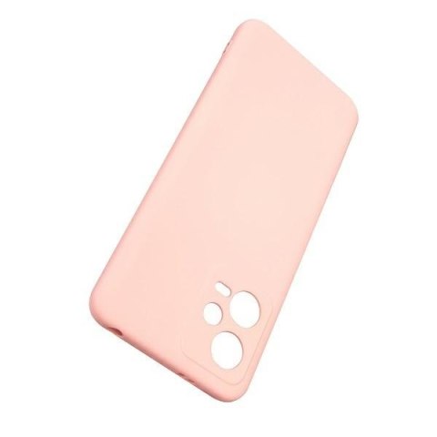 Beline Etui Silicone Xiaomi Redmi Note12 5G / Poco X5 5G różowo-złoty /rose gold