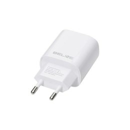 Beline Ład. siec. 1x USB-C + 1x USB 30Wbiała /white (only head) PD 3.0 + QC 3.0 BLN2CW30 GaN