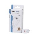 Beline Ład. siec. 1x USB-C + 1x USB 30Wbiała /white (only head) PD 3.0 + QC 3.0 BLN2CW30 GaN