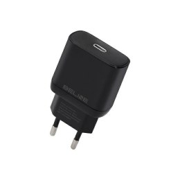 Beline Ład. siec. 1x USB-C 25W czarna/black (only head) PD 3.0 BLNCB25 GaN