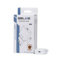 Beline Ład. siec. 1x USB-C 30W + kabellightning biała /white PD 3.0 BLNCW30L GaN