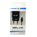 Beline Ład. siec. 1xUSB + microUSB 1Aczarna/black