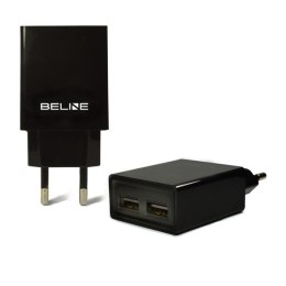 Beline Ład. siec. 2xUSB 2A czarna/black(only head)