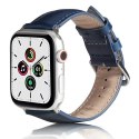 Beline pasek Apple Watch Leather38/40/41mm niebieski /blue